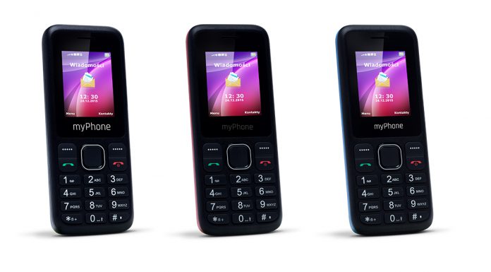 Telefon dla mniej wymagających - myPhone 3210
