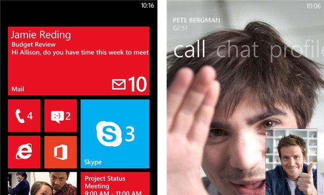 Skype Windows Phone 8