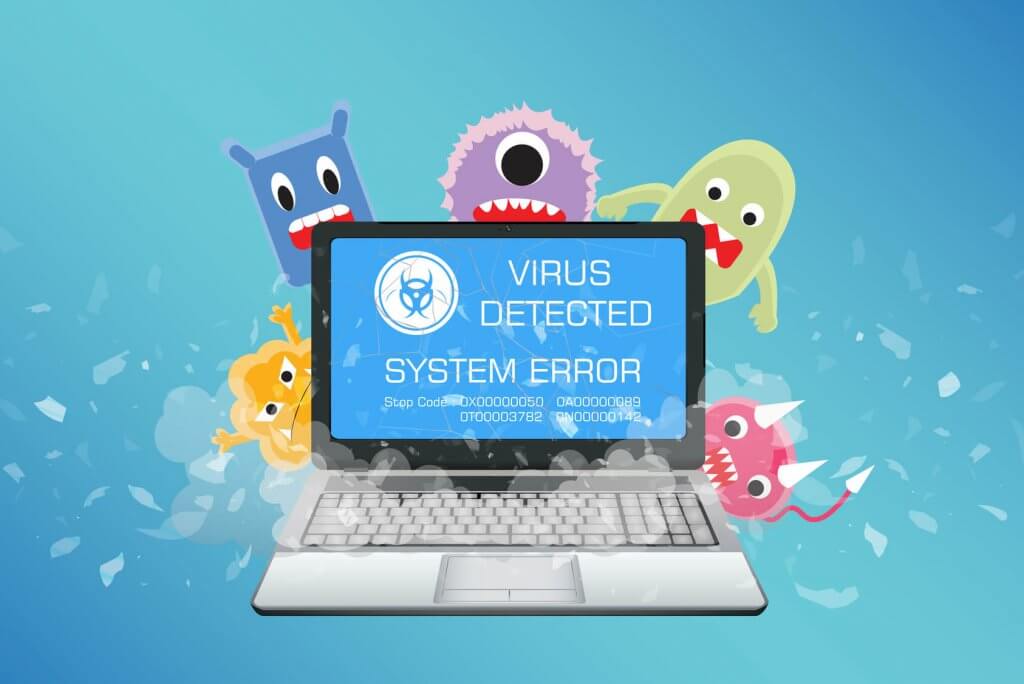 wirus, malware, separ