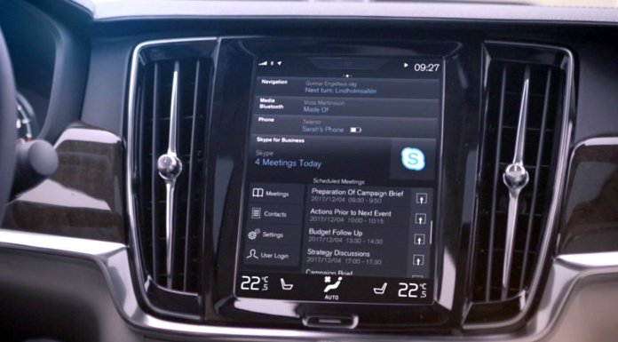 Volvo Skype dla firm