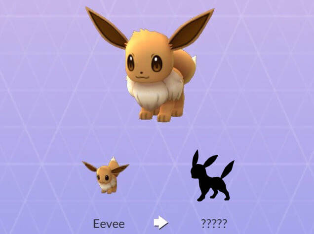 Pokemon GO druga generacja Eevee