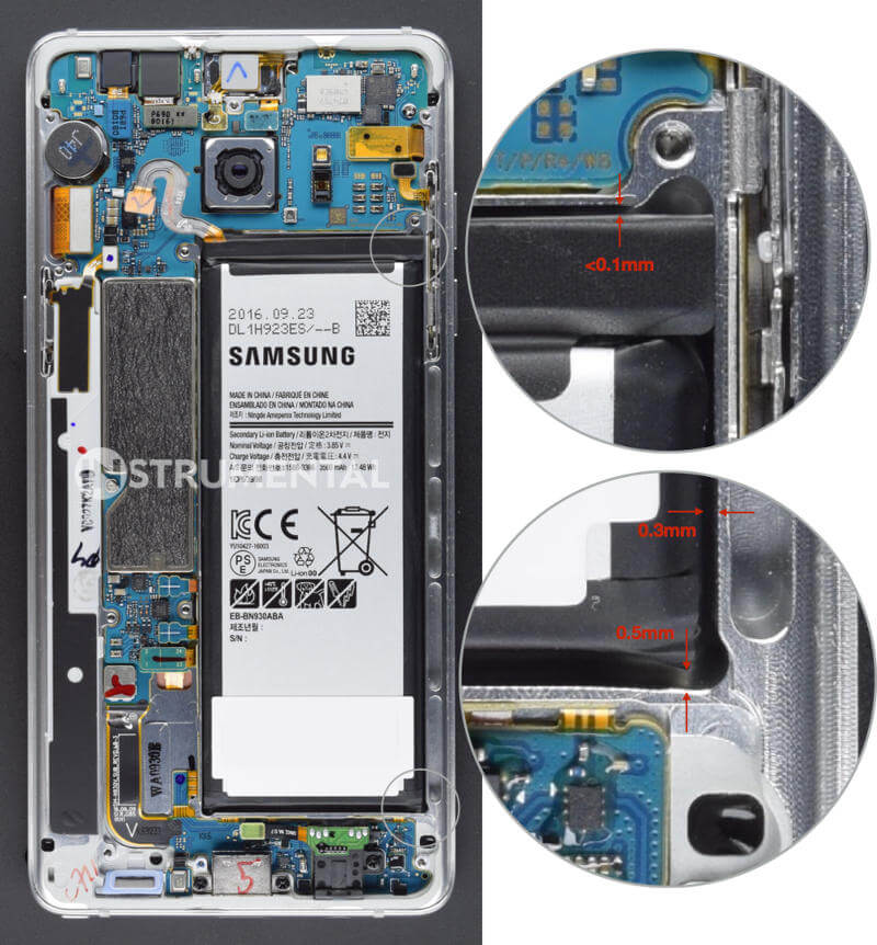 Samsung Galaxy Note 7 bateria