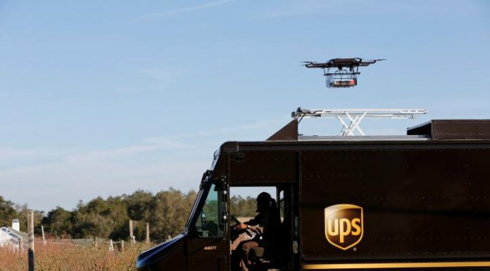UPS dron