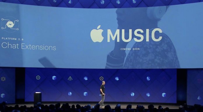 Facebook Messenger zintegruje się z Spotify i Apple Music apple music facebook messenger
