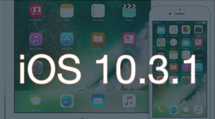 iOS 10.3.1 aktualizacja