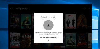 Netflix offline Windows 10