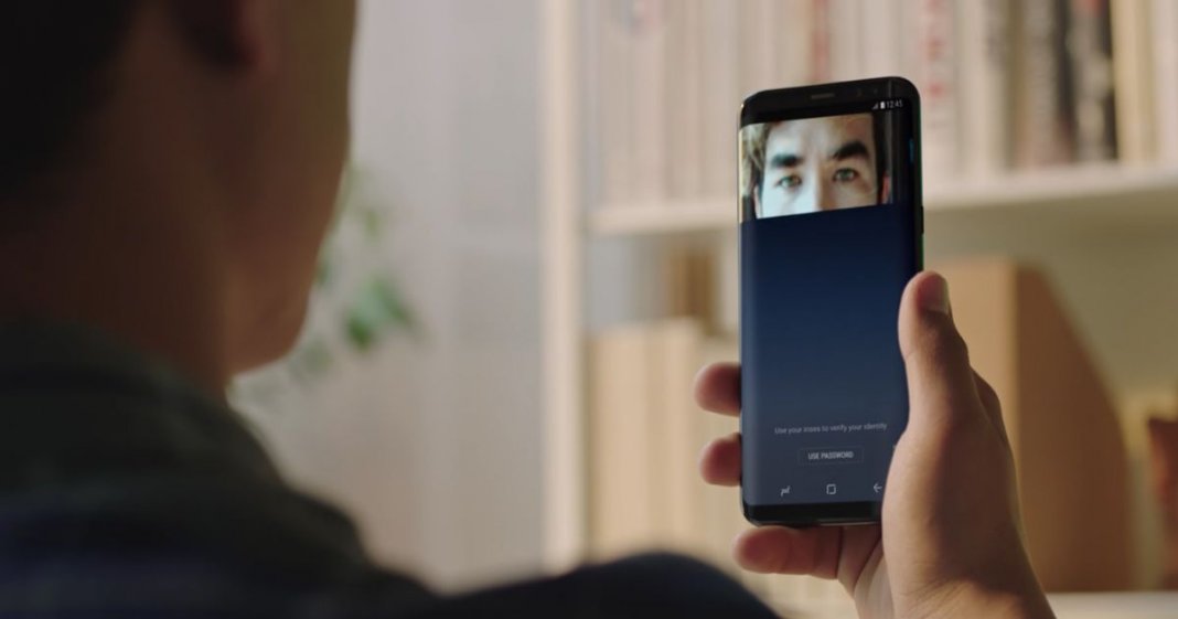 Samsung Galaxy S8 skaner tęczówki