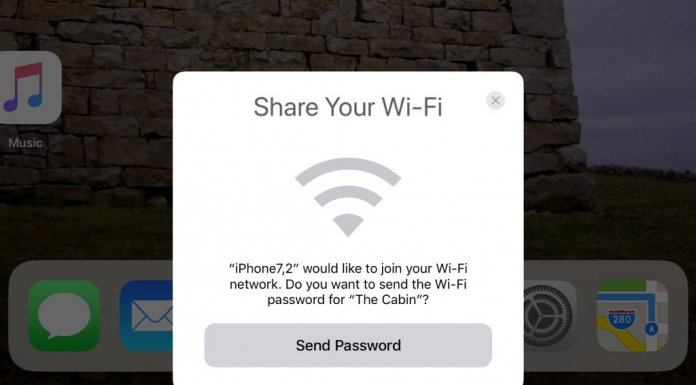 iOS 11 wprowadza łatwe udostępnianie hasła do Wi-Fi iOS 11 udostępnianie Wi-Fi
