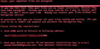 Petya ransomware