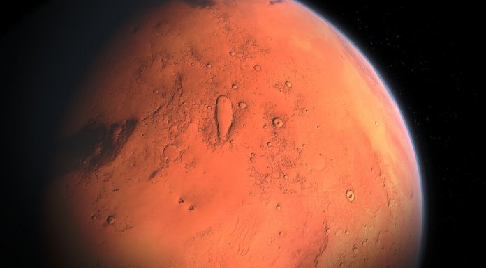 Ziemia bez łączności z Marsem przez Słońce Mars NASA