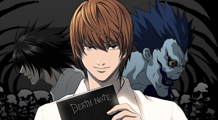 netdlix, death note, notatnik śmierci, kira, yagami light, L, ryuuk