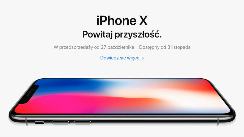 iPhone X premiera