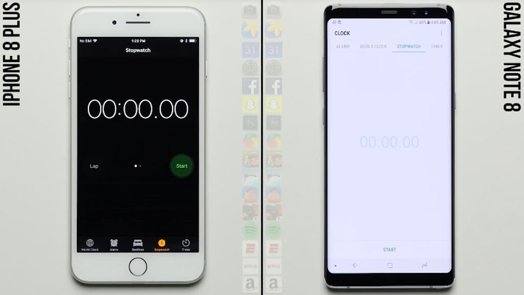 iPhone 8 Plus vs Galaxy Note 8