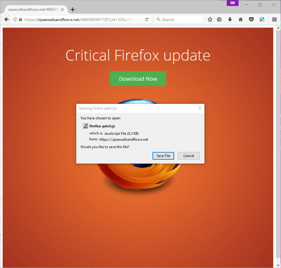 Kovter Firefox