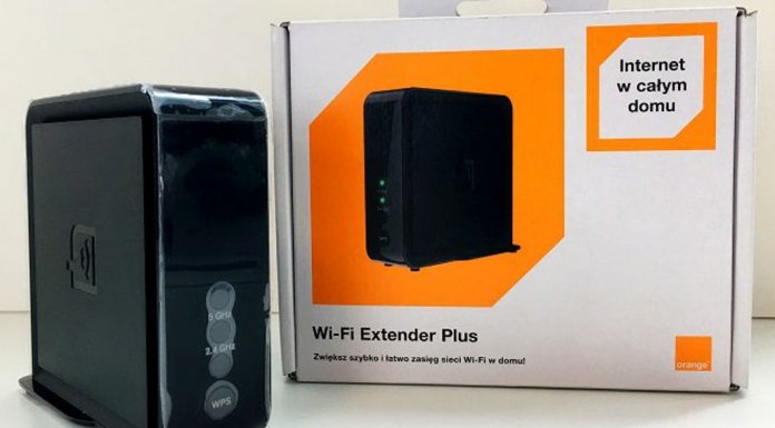 Wi-Fi Extender Plus Orange