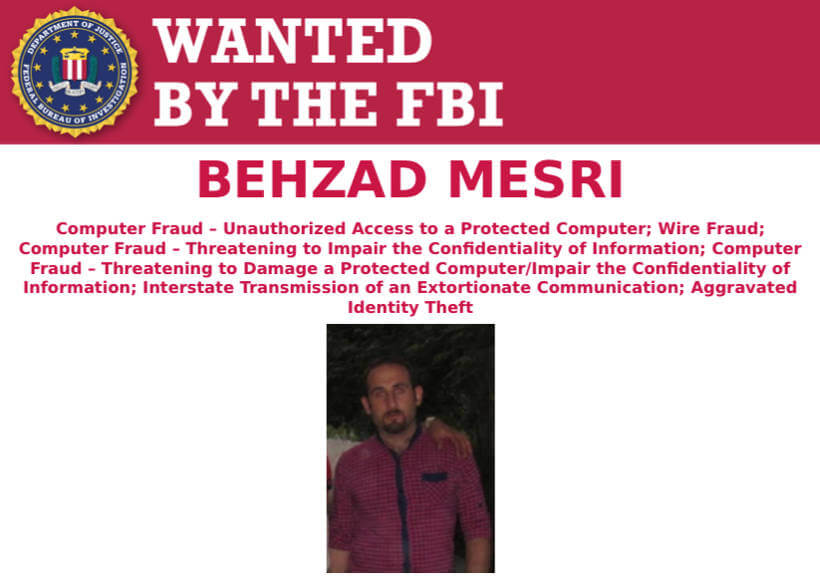 Behzad Mesri FBI