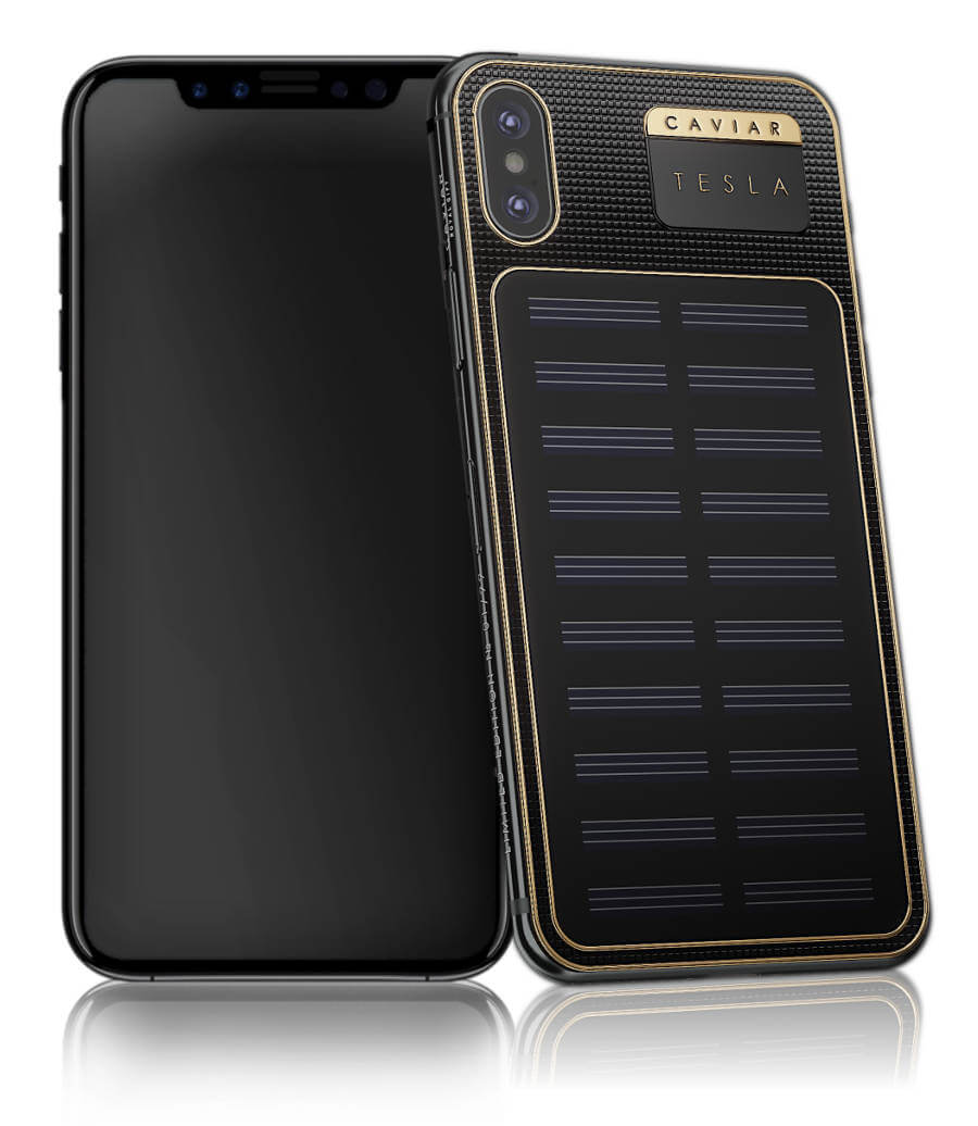 iPhone X Tesla