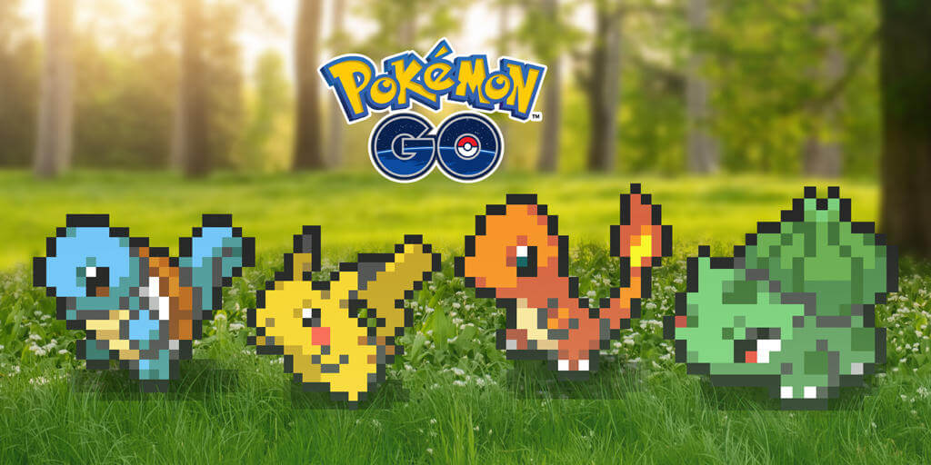 Pokemon Go 8 bit