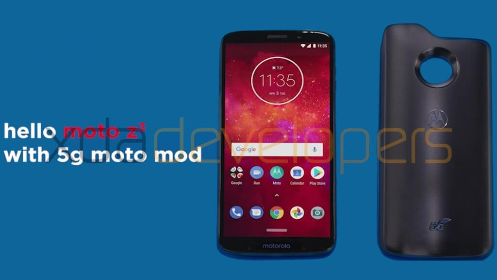 Moto Z3 Play 5G moto mod