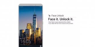 Huawei Face Unlock