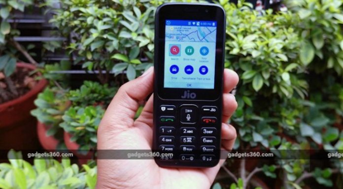 JioPhone Google Maps