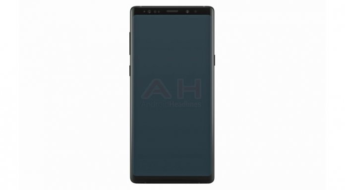 Samsung Galaxy Note 9 render