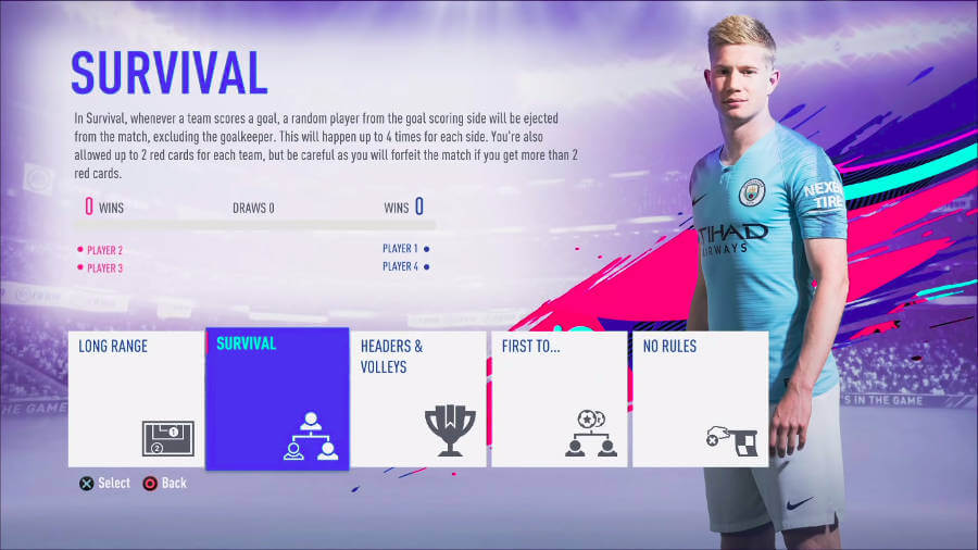 FIFA 19 survival