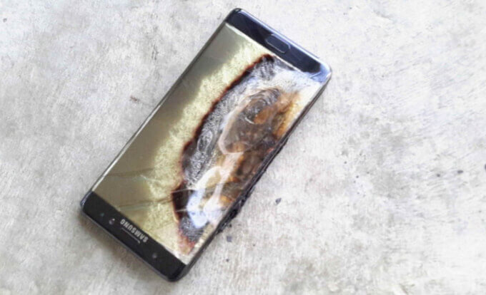 Galaxy Note 7 bateria