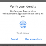 chrome-odcisk-palca