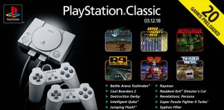 PlayStation Classic lista gier