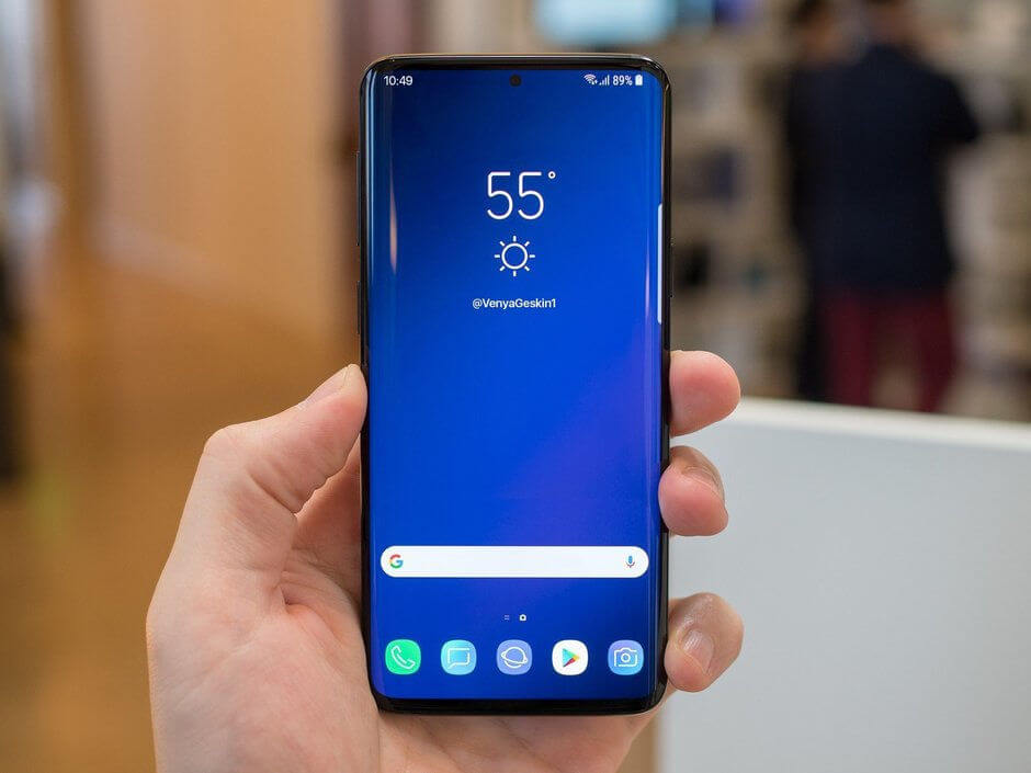 Galaxy S10 render