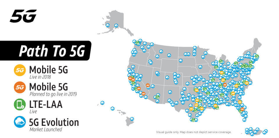 mapa 5G