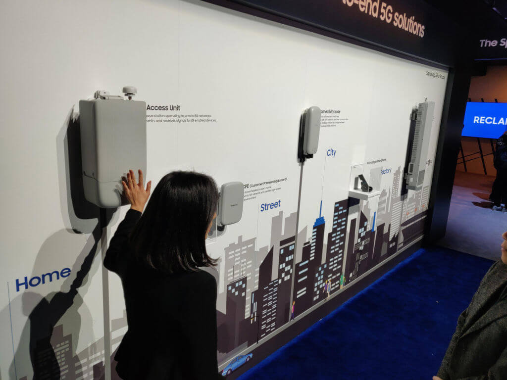 CES2019 Samsung 5G