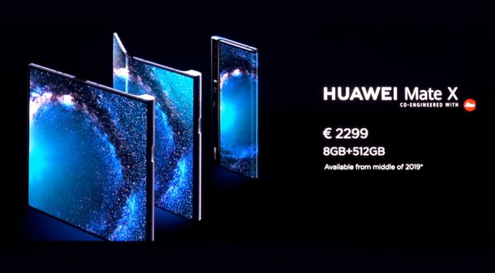 Huawei Mate X cena