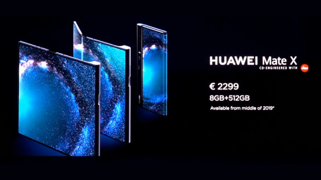 Huawei Mate X cena