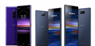 Sony 2019 Xperia 1, Xperia 10, Xperia 10 Plus