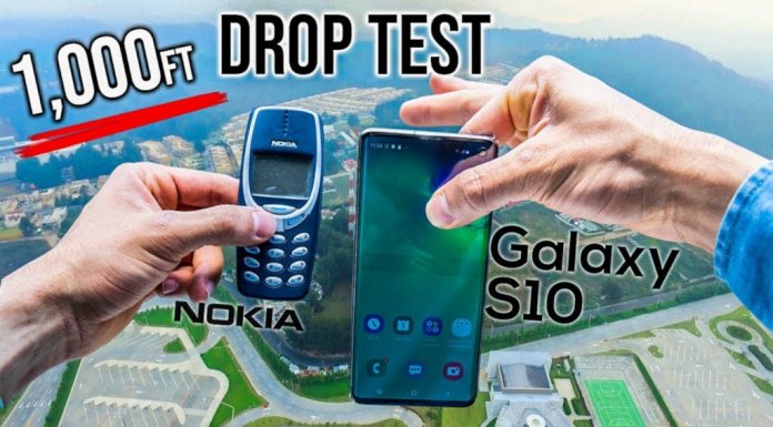 Nokia 3310 vs Galaxy S10