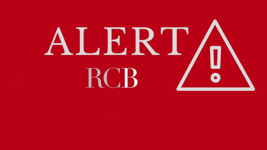 Alert RCB