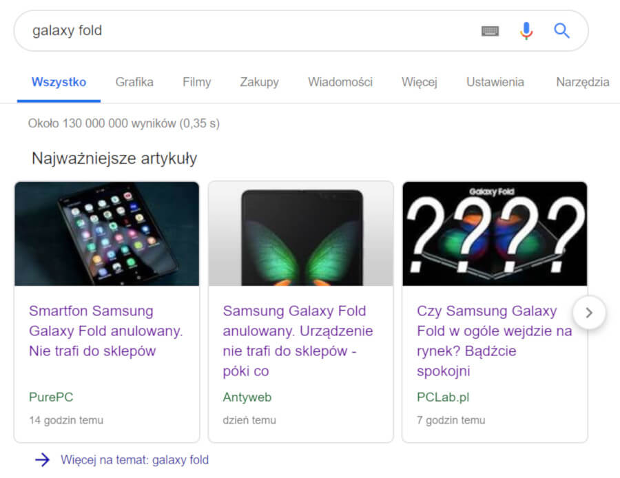 Galaxy Fold news