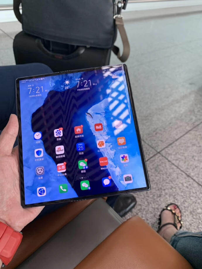 Richard Yu Huawei Mate X