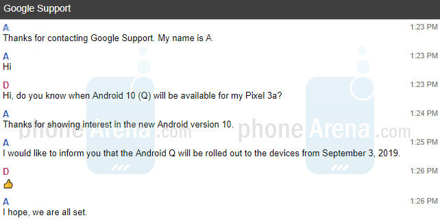 Android 10 premiera