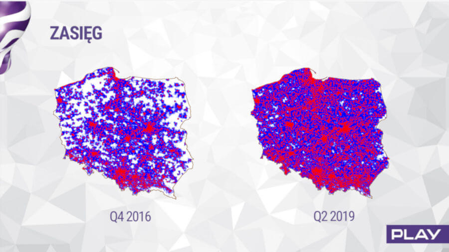 Play zasięg mapa