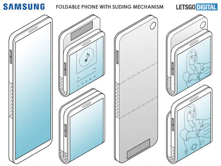 Samsung składany patent