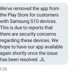 Galaxy S10 aplikacja bankowa