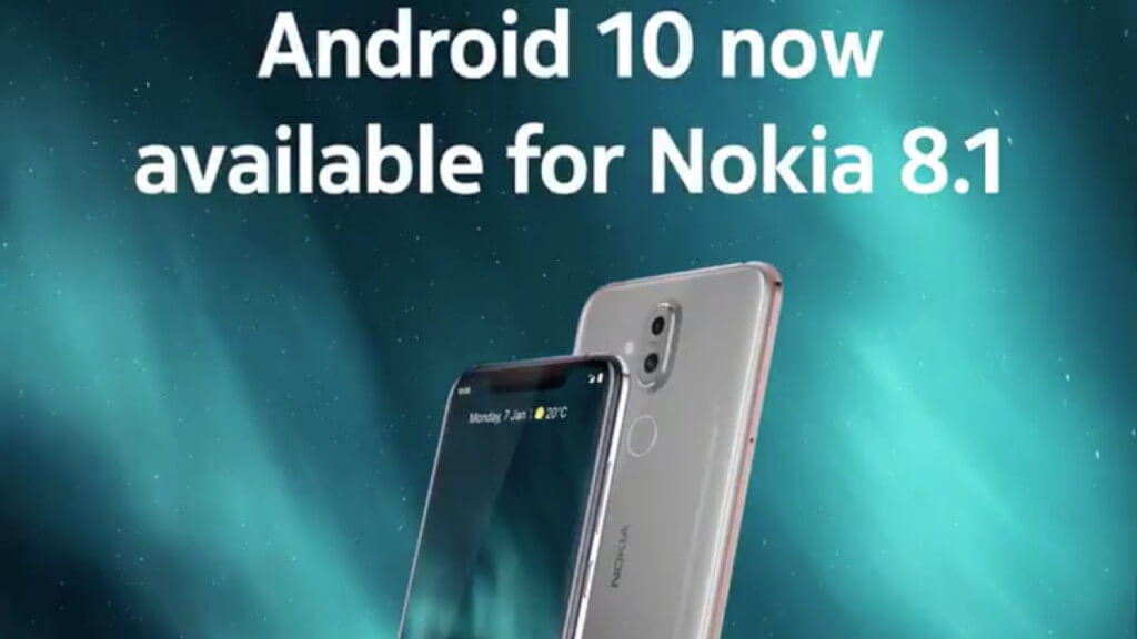 Nokia 8.1 Android 10