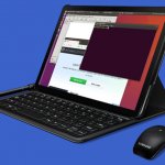 Samsung Linux on DeX tablet