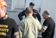 Przeciwnicy 5G wzięli się za wycinkę masztów, zatrzymała ich policja wycinka masztów 5G