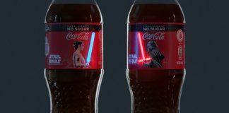OLED, Coca-Cola, Star Wars, Gwiezdne Wojny,