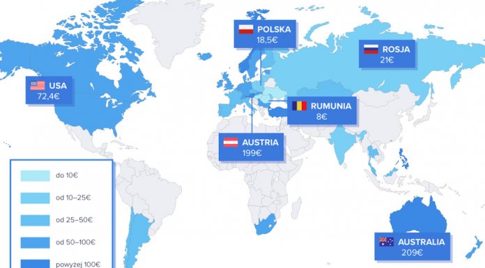 Internet w Polsce należy do jednych z najtańszych na świecie ceny internetu