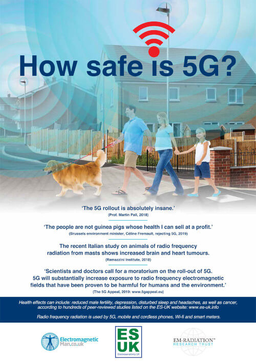 plakat anty 5G